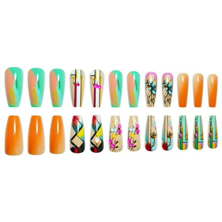 Artistic 3D Decorative Nail Extensions Kalsten