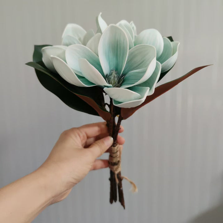 Artificial Magnolia Flower Bouquet
