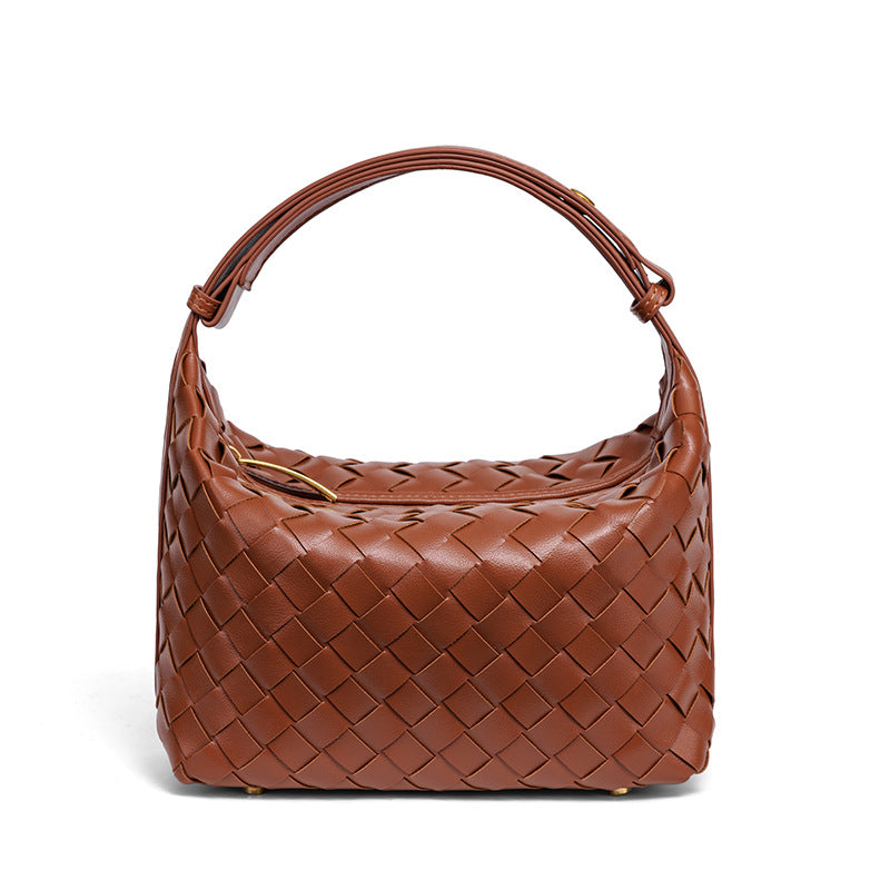 Woven Leather Handbag Kalsten