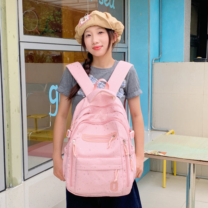Star Patterned Backpack Kalsten