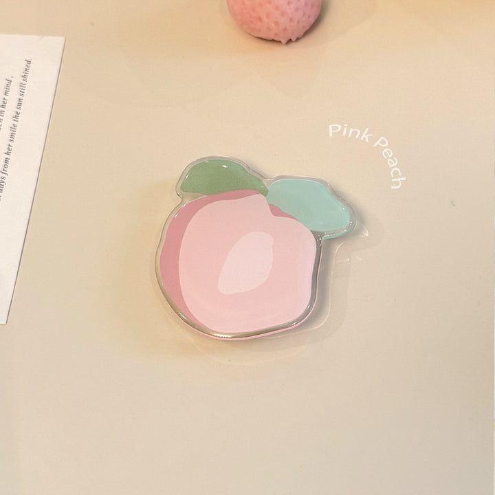 Original coaster in peach-shaped design Kalsten