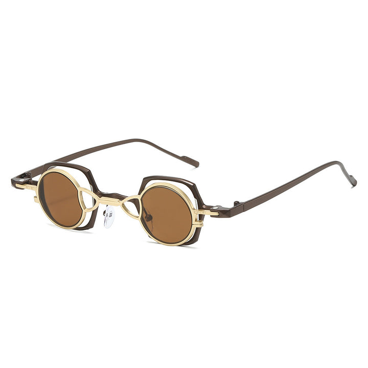 Futuristic Double-Lens Shield Sunglasses Kalsten