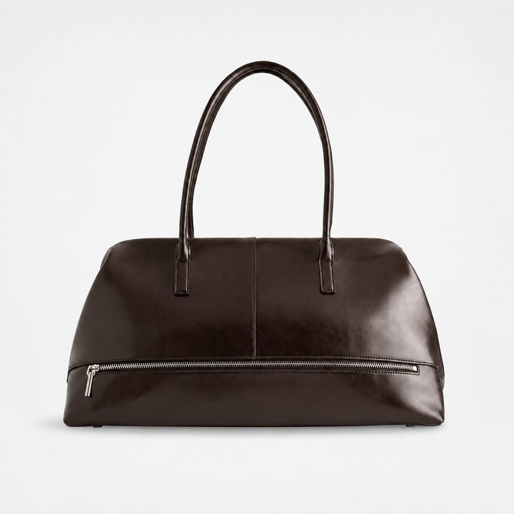 Luxurious Leather Travel Tote