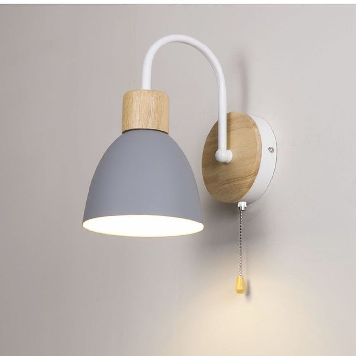 Modern Wooden Wall Sconce