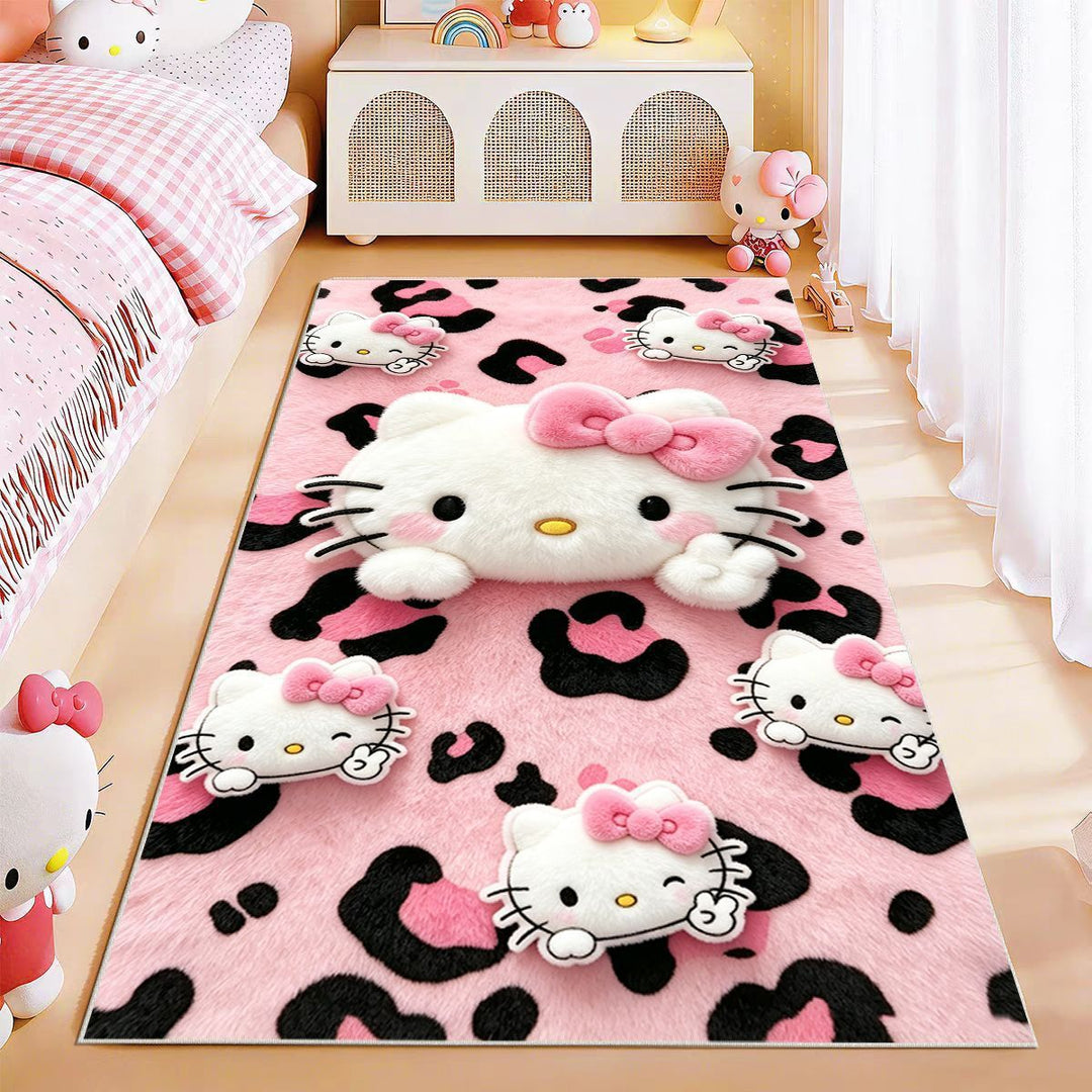 Cute Animal-Themed Plush Area Rug