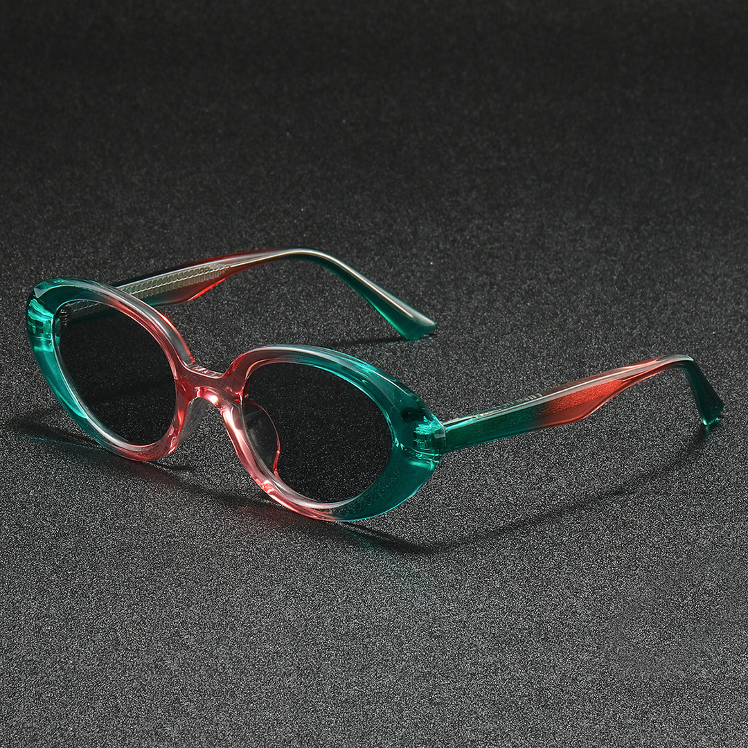 Ladies fashionable sunglasses in elegant, oval design Kalsten