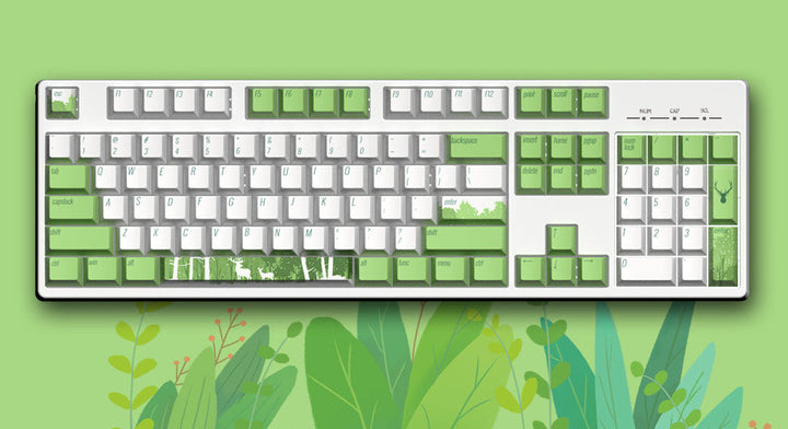 Ocean-Themed Mechanical Keyboard Kalsten