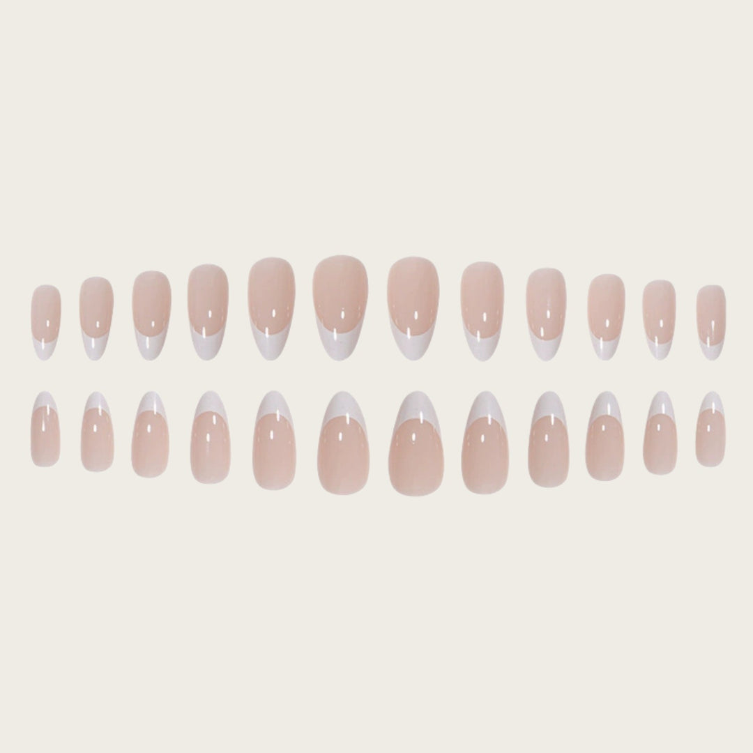Premium French Tip Press-On Nails Kalsten