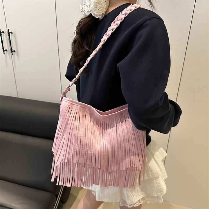 Bohemian Fringe Shoulder Bag Kalsten