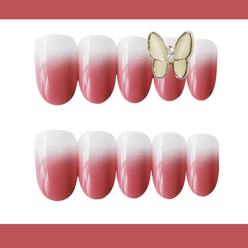 Glossy Ombre Press-On Nail Art Set Kalsten