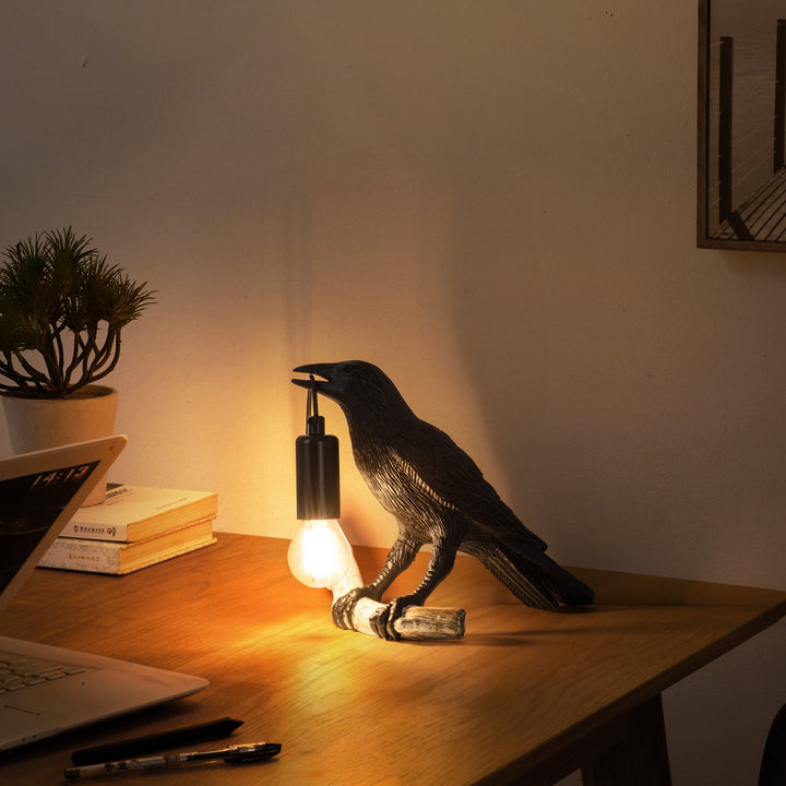 Creative Bird Table Lamp Bedside Night Light Living Room Bedroom Ambience Mini Lamp | Noxord