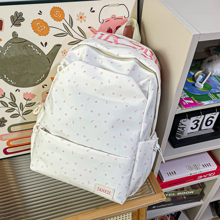 Trendy Patterned Backpack