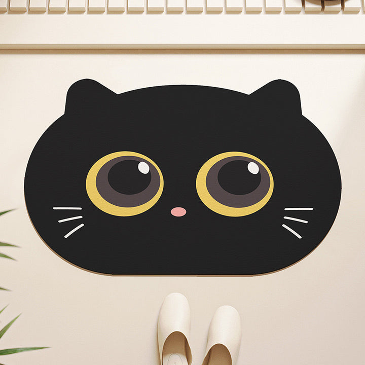 Lion-Themed Plush Bath Mat Kalsten