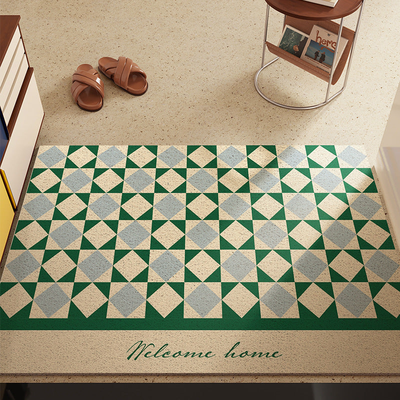 Decorative Striped Entrance Mat