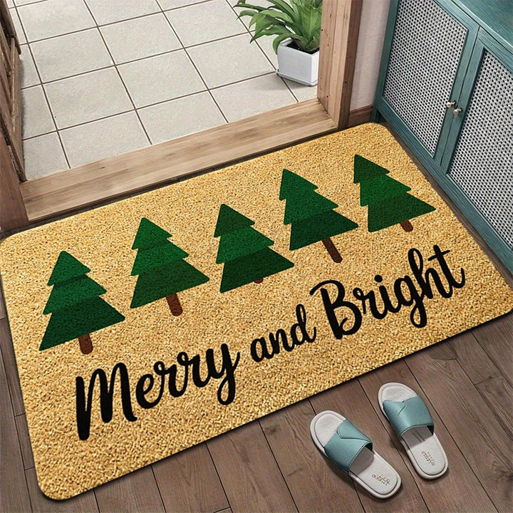 Festive Holiday Door Mat Kalsten
