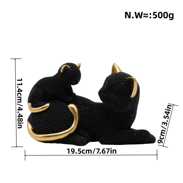 Decorative Cat Figurine Kalsten