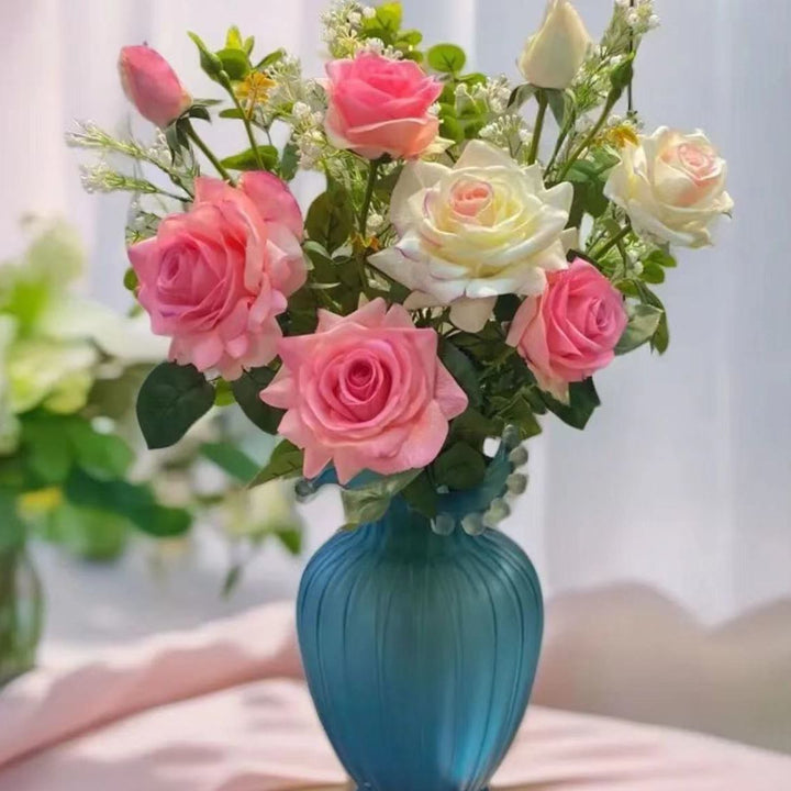 Lifelike Rose Floral Arrangement