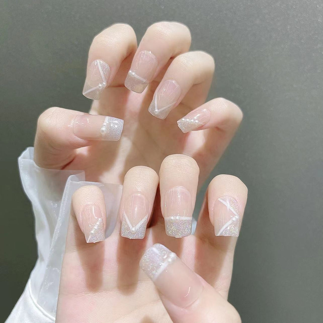 Elegant Press-On Nail Set Kalsten