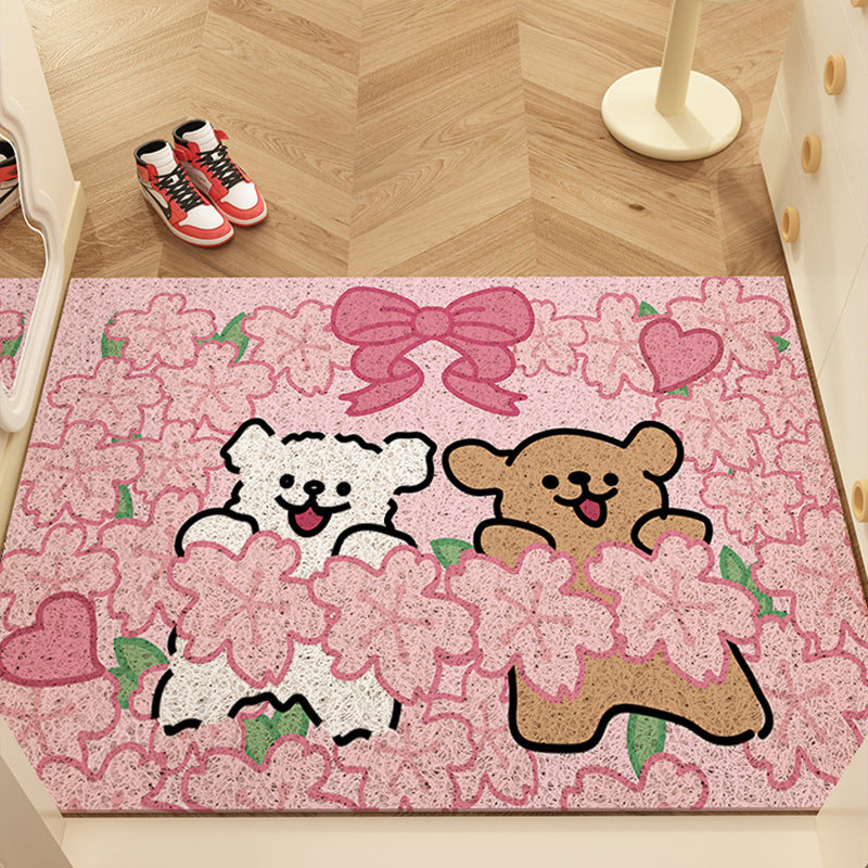 Cartoon Themed Welcome Mat