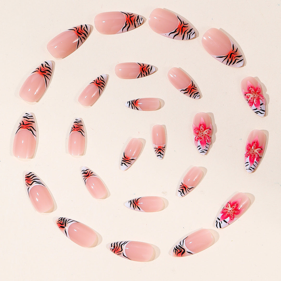 Artistic Stiletto Nail Design Kalsten