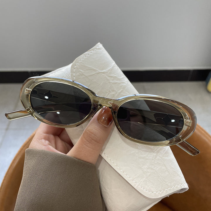 Trendy Oval Frame Sunglasses Kalsten