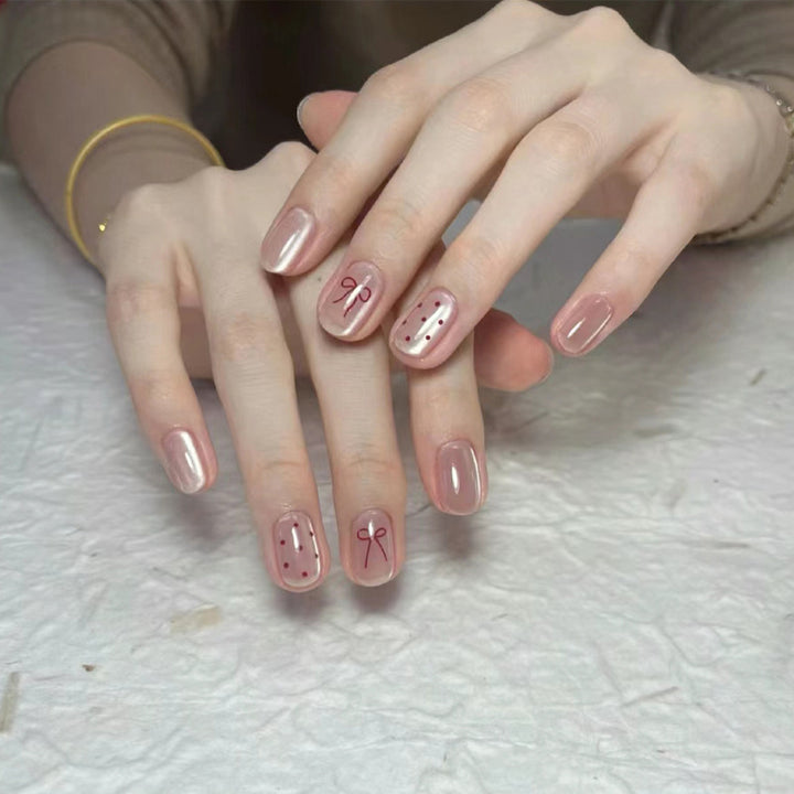 High-Gloss Gel Press-On Nails Kalsten