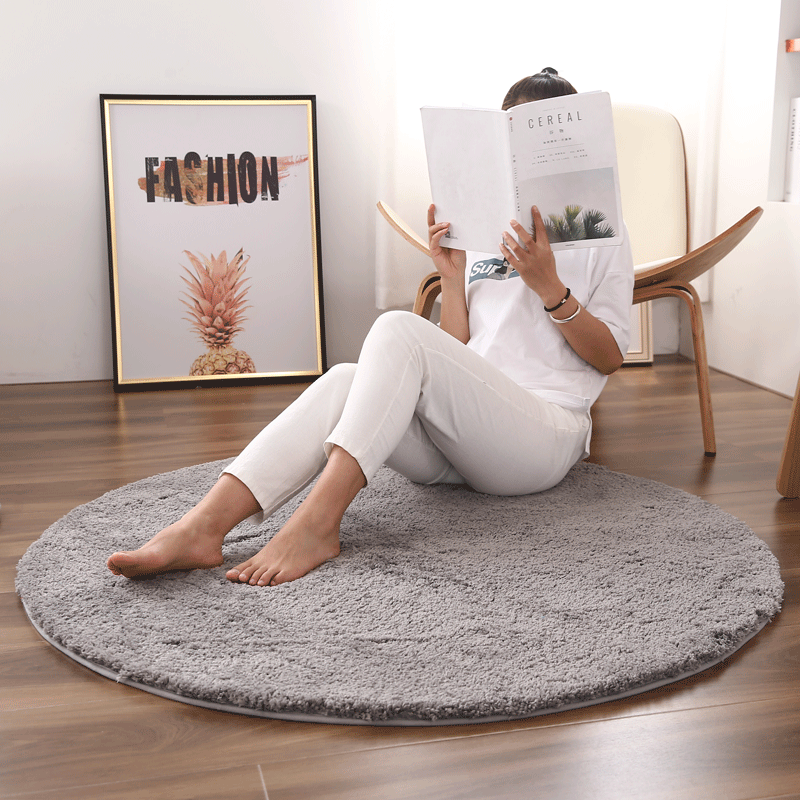 Soft Plush Round Area Rug Kalsten