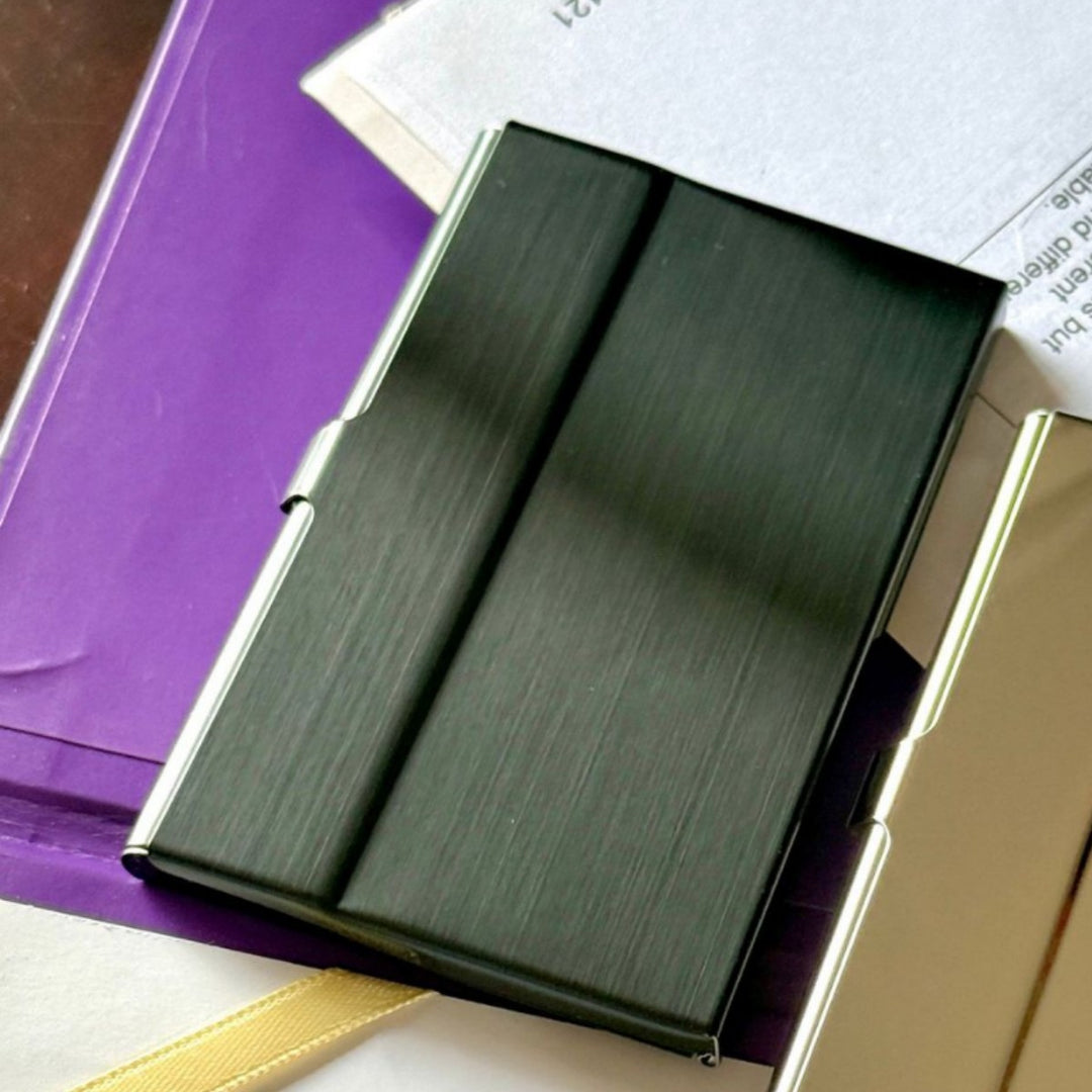 Wooden Credit Card Holder