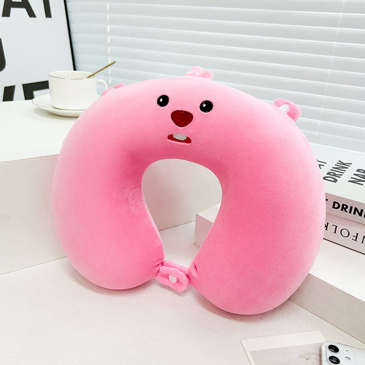 Women's Neck Support Pillow with Playful Design Kalsten