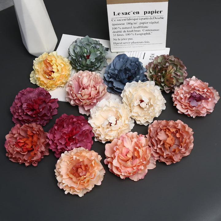 Decorative Fabric Floral Brooch