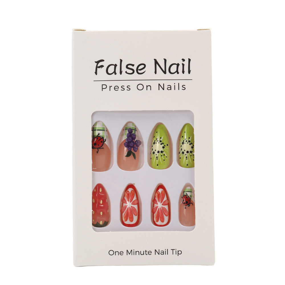 Creative and cheerful art nails Kalsten