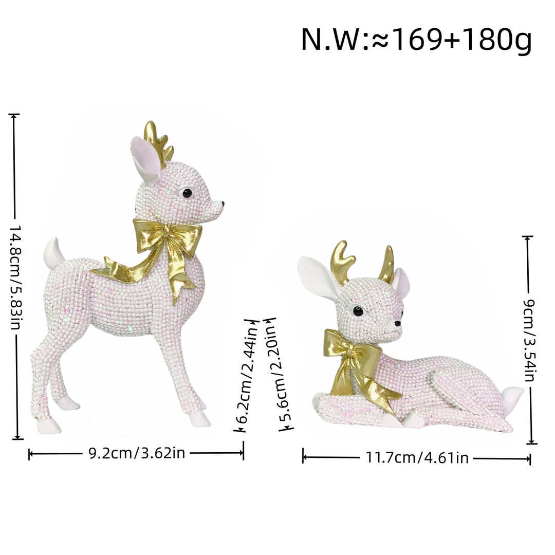 Luxurious Reindeer Sculpture Kalsten