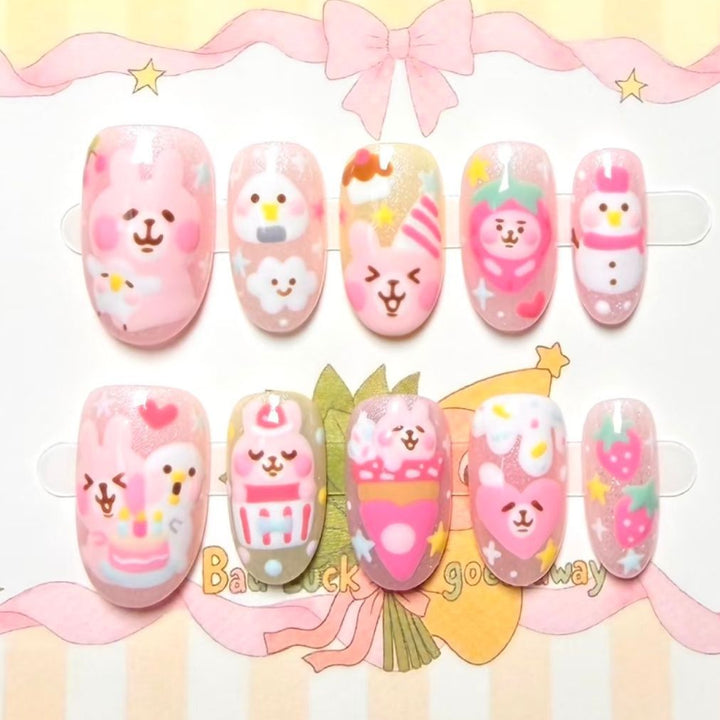Artistic Ombre Glitter Nail Art Set Kalsten