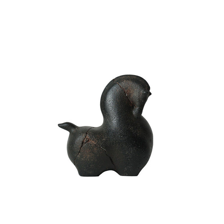 Abstract Decorative Bird Sculpture