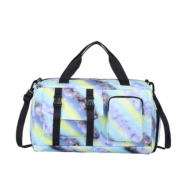 Colorful Printed Travel Duffle Bag Kalsten