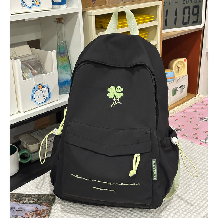 Embroidered Floral Design Backpack Kalsten
