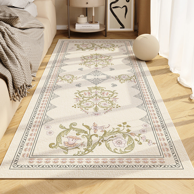 Floral Design Area Rug