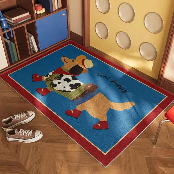 Cartoon Character Floor Mat for Indoor Home Decor