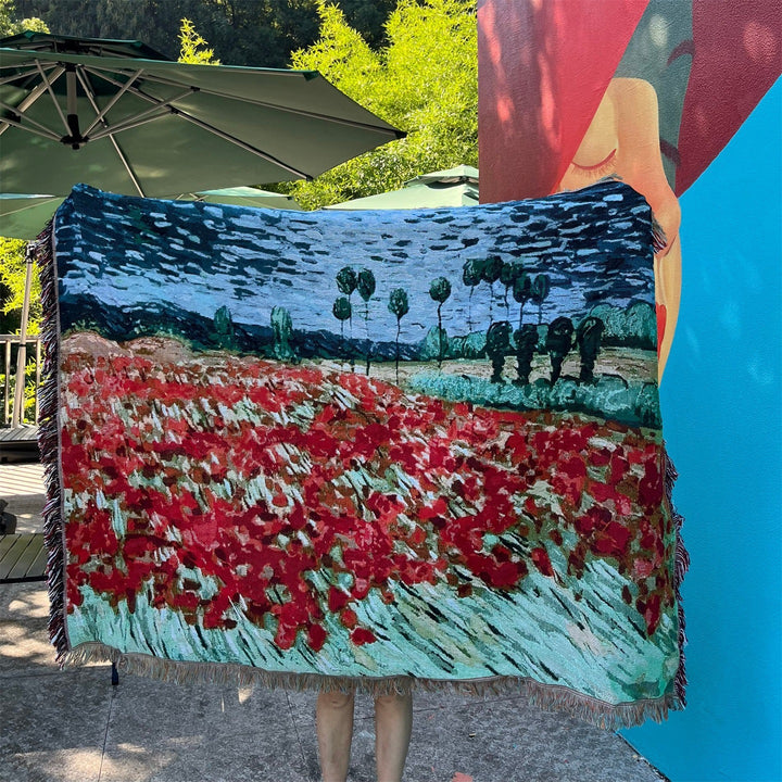 Artistic Tapestry Blanket