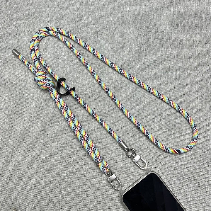 Adjustable Phone Lanyard Strap with Metal Clips Kalsten