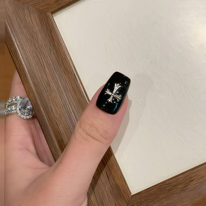 Creative nail tips with stylish star motif Kalsten