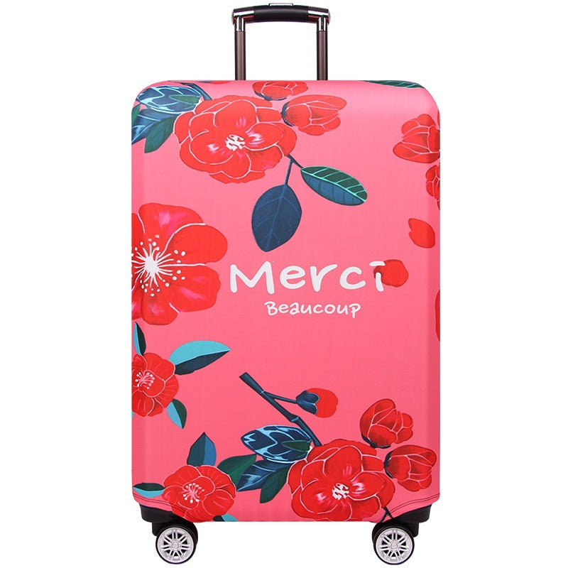 Floral Print Hard Shell Luggage Kalsten