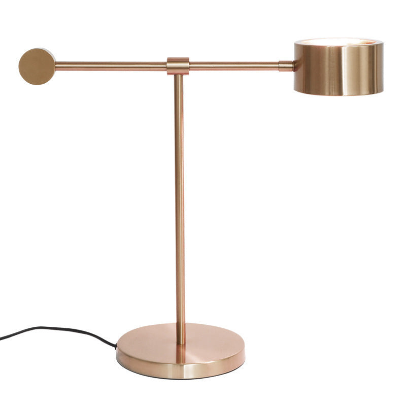 Adjustable Brass Table Lamp