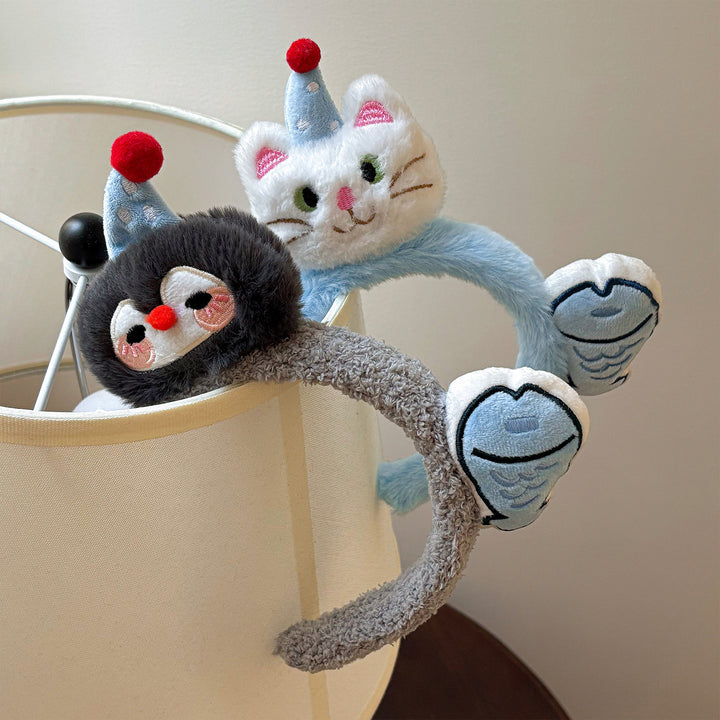 Plush Animal-Themed Hair Band Kalsten