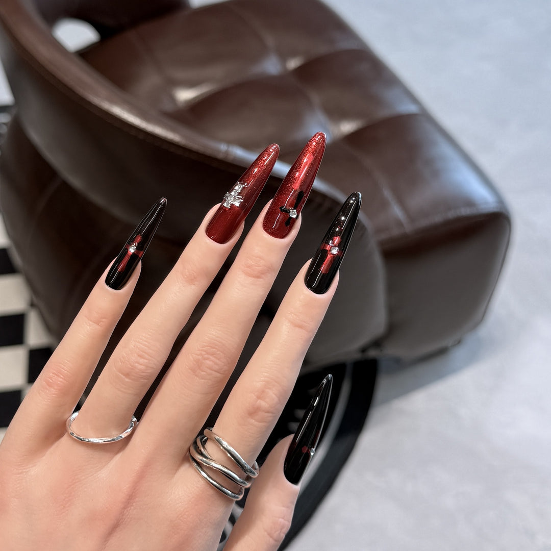 Glamorous Stiletto Press-On Nail Set Kalsten
