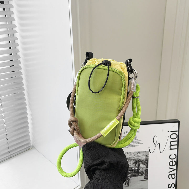 Versatile Drawstring Crossbody Bag