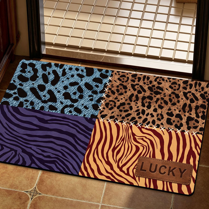 Heart Pattern Decorative Bath Mat Kalsten