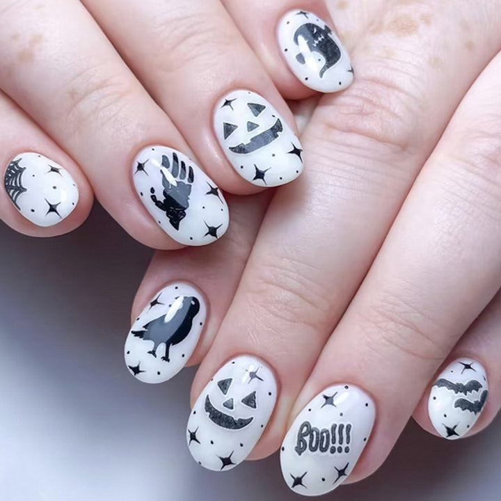 Halloween-Themed Decorative Nail Art Set Kalsten