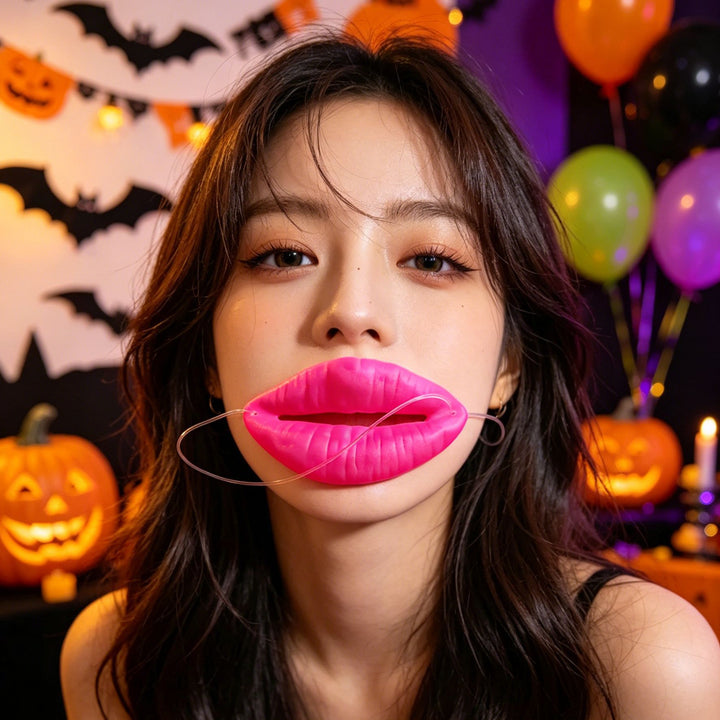 Decorative lip figure