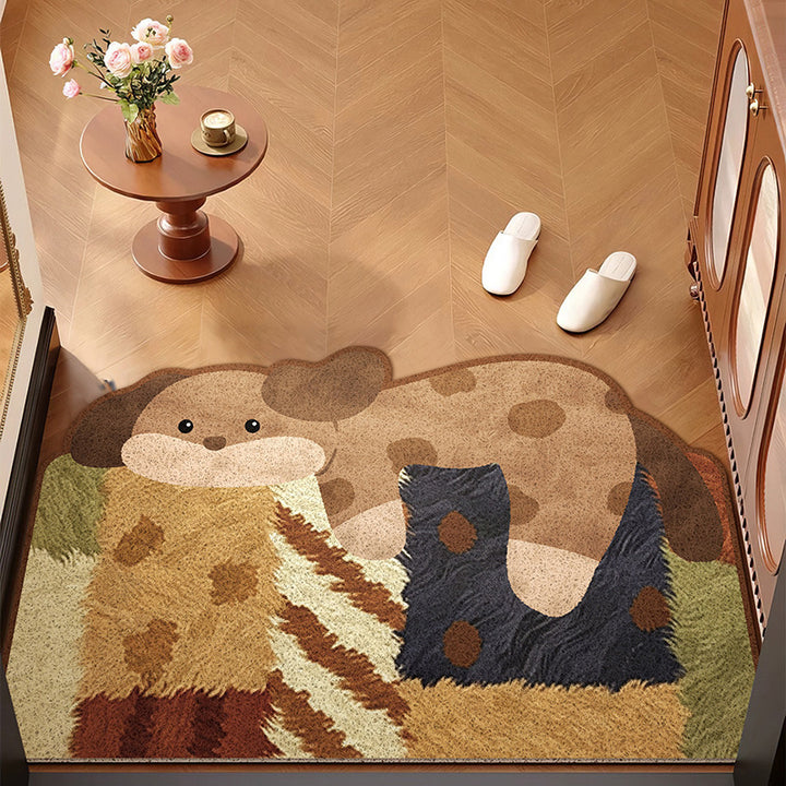 Playful Cat-Themed Area Rug